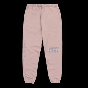 Taylor Swift 1989 Pink Jogger Sweatpants XL
